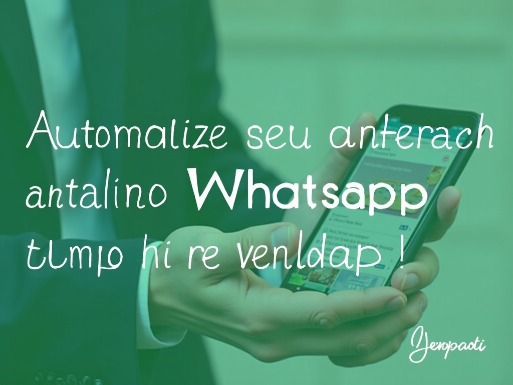 Automatize seu atendimento no WhatsApp e ganhe tempo para vender mais
